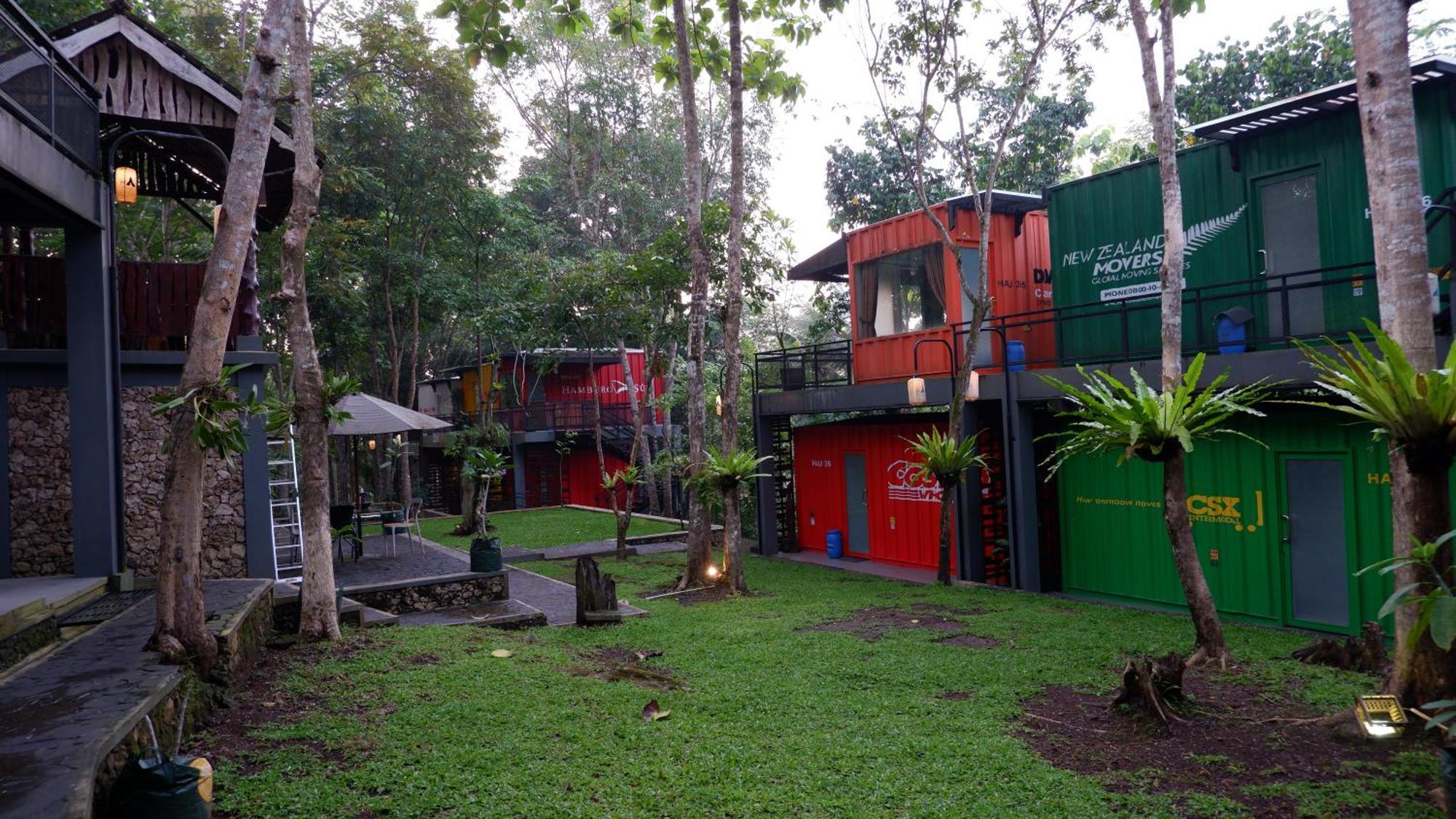 Hau Eco Lodges Citumang Pangandaran Luaran gambar