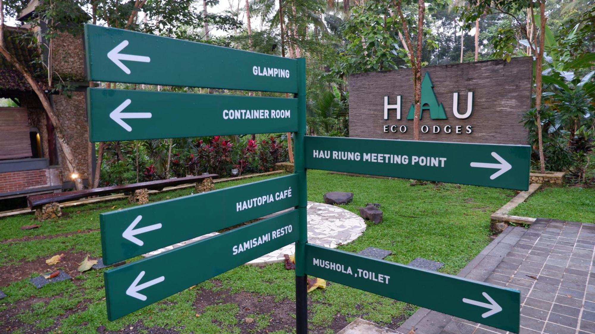 Hau Eco Lodges Citumang Pangandaran Luaran gambar
